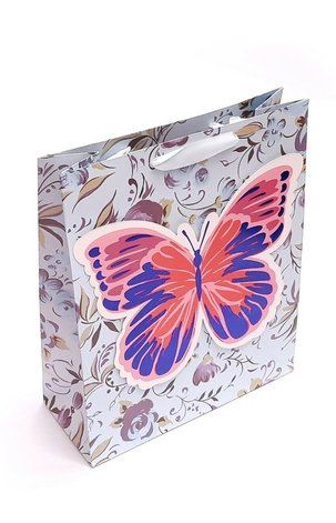Dárková taška - Modrý motýl
