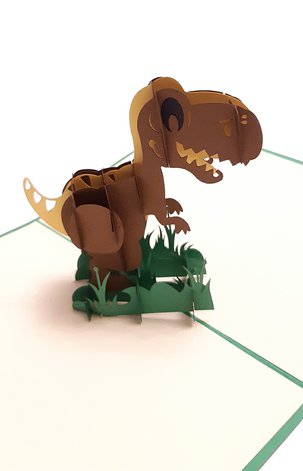3D Přání - Dinosaur