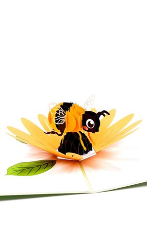 3D Přání -  Včelka